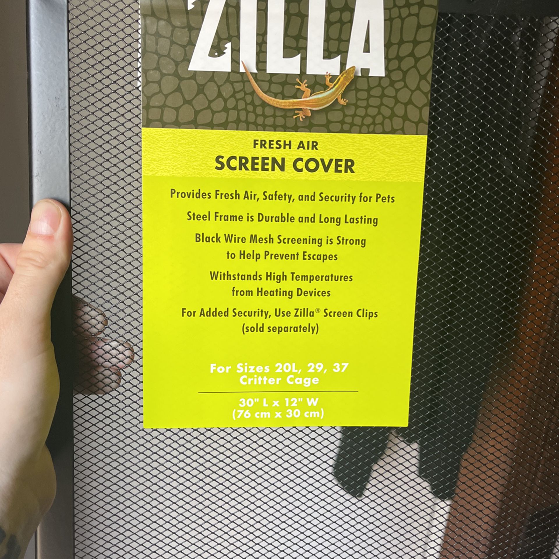 Zilla Tank Cover