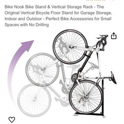 Nook Bike Stand & Vertical Storage Rack.
