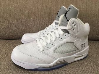 White Metallic 5s
