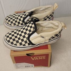 Vans - Asher - Toddler Boys size 9 with box