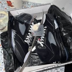 Air Jordan metallic 5s