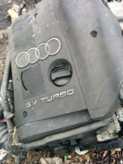 2001 Audi a4 5 valve turbo Eng&trans runs good $700.00
