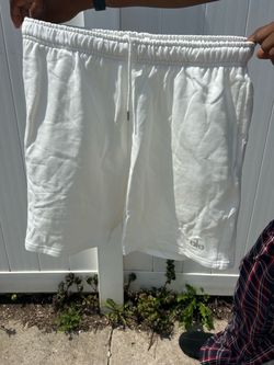White Alo Shorts