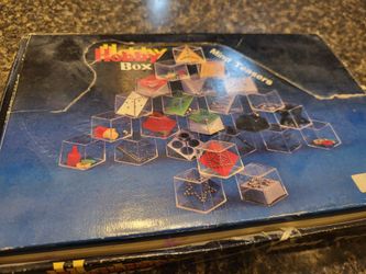 Hobby Lobby Mind Teasers, retro set of 24 mini plastic cube puzzles