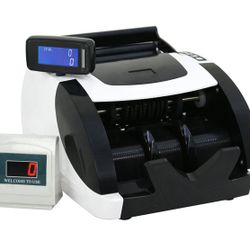 ZENY™ Money Bill Counter Currency Cash Counting Machine UV & MG Counterfeit Detection