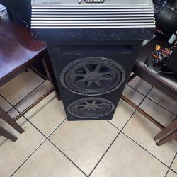 Car stereo, amp, and speakers