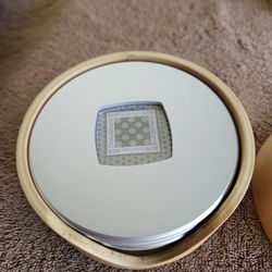 Crate & Barrel Picture Coasters. New