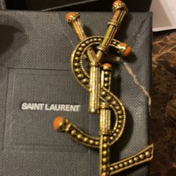 YSL Brooch 