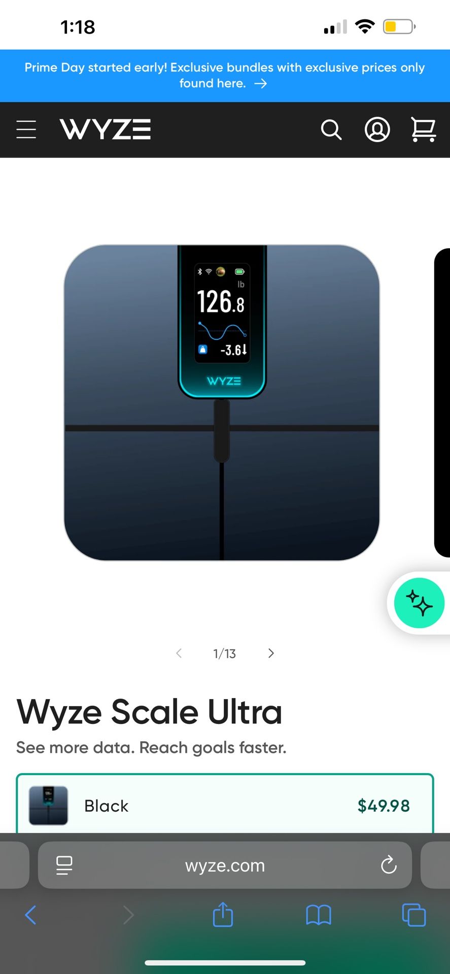 Wyze Ultra Personal Scale