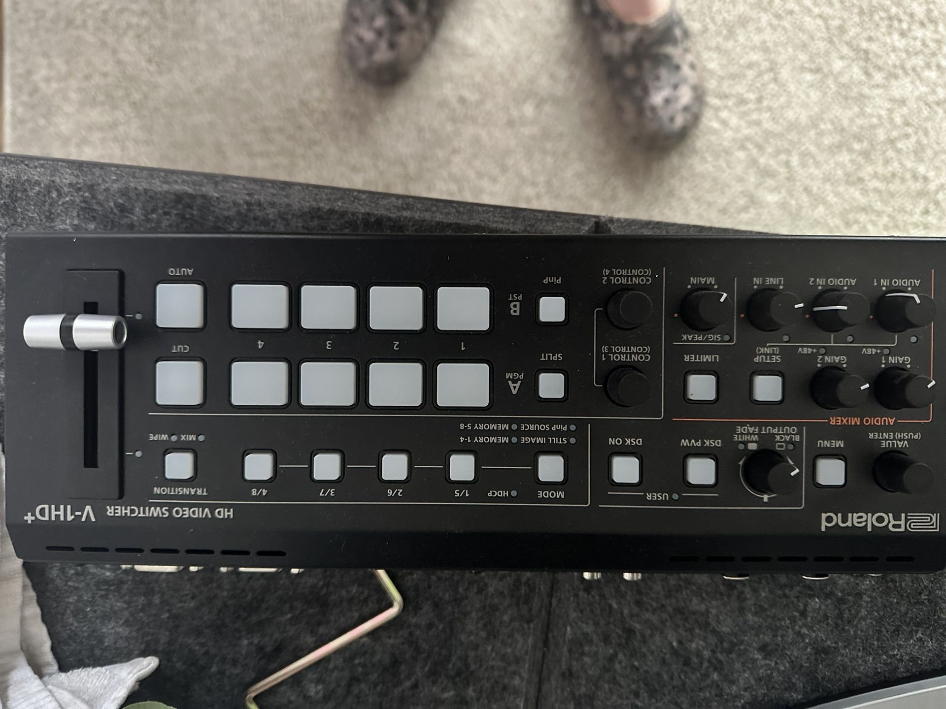Roland V-1hd Video Switcher For Multi Cam