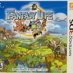 Fantasy Life - Nintendo 3DS Authentic Complete Tested