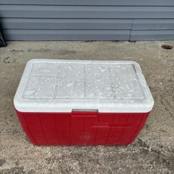 Vintage Big Coleman Cooler