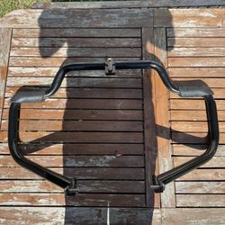 Black Mustache Engine Guard / Crash Bar for Harley® Softail '18-'25