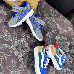 Nike Y Vans Size 4c $10 Cada Par 