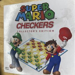 Nintendo checkers Mario