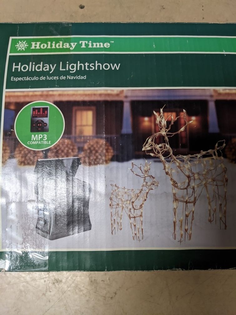 Christmas Lighted Reindeer