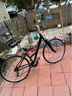 27 inches 7 speed hybrid bicycle