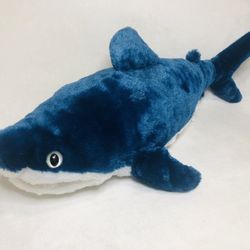 18" Mako Shark Hand Puppet Plush Toy Realistic Marine Life Plush