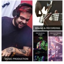 D J Headphones 50mm Neodymium 