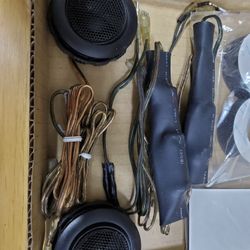 Alpine Tweeters  With Crossovers 