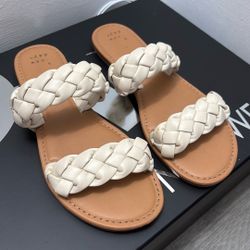 A New Day Tan Sandals 6.5