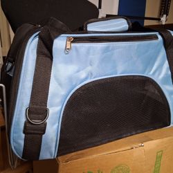 Blue Cat Carrier