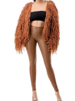 Long Sleeve Women’s Brown Sweater