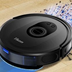 Tikom Robot Vacuum and Mop Combo, 5000Pa Suction 150m Run Time