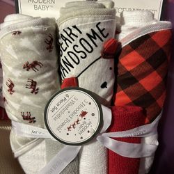 3  Hooded Towels & Wash Clothes