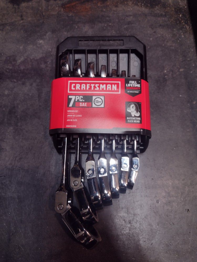Flex head Ratched Wrench Set