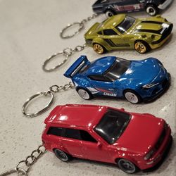 Custom Hotwheels Key Chains