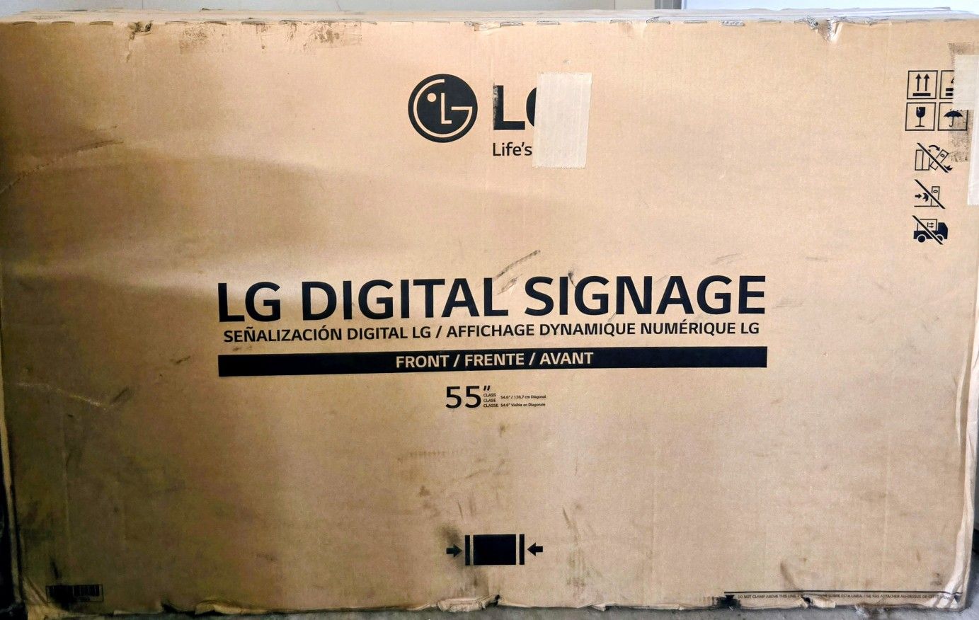 LG 55" Digital Signage