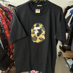 Bape Camo Ape Black Tee