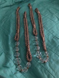 Brand new curtain tie backs