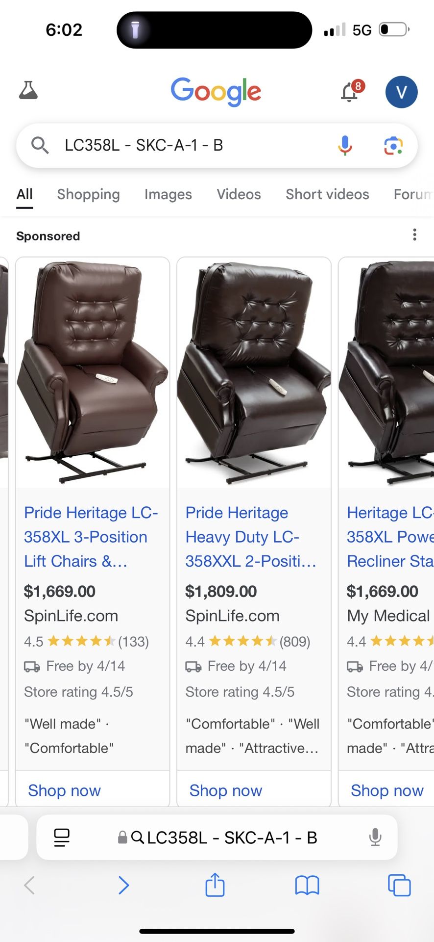 Pride Heritage Heavy Duty LC-358L Lift Chair