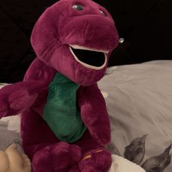Barney Plush Vintage Talking Toy $25