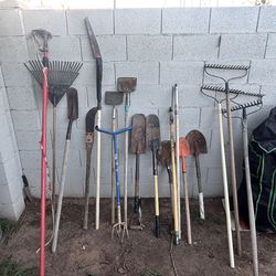 Lots Of Garden & Yard Tools
