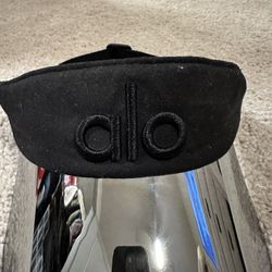 Woman’s ALO Yoga NWT Black Airlift Solar Visor O/S