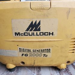 MCCULLOCH GENERATOR 