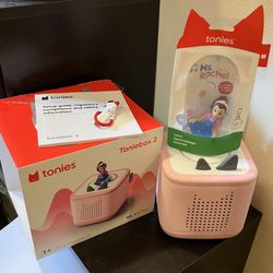 Cloud Pink Ms. Rachel Tonie/Toniebox 2 Starter Set