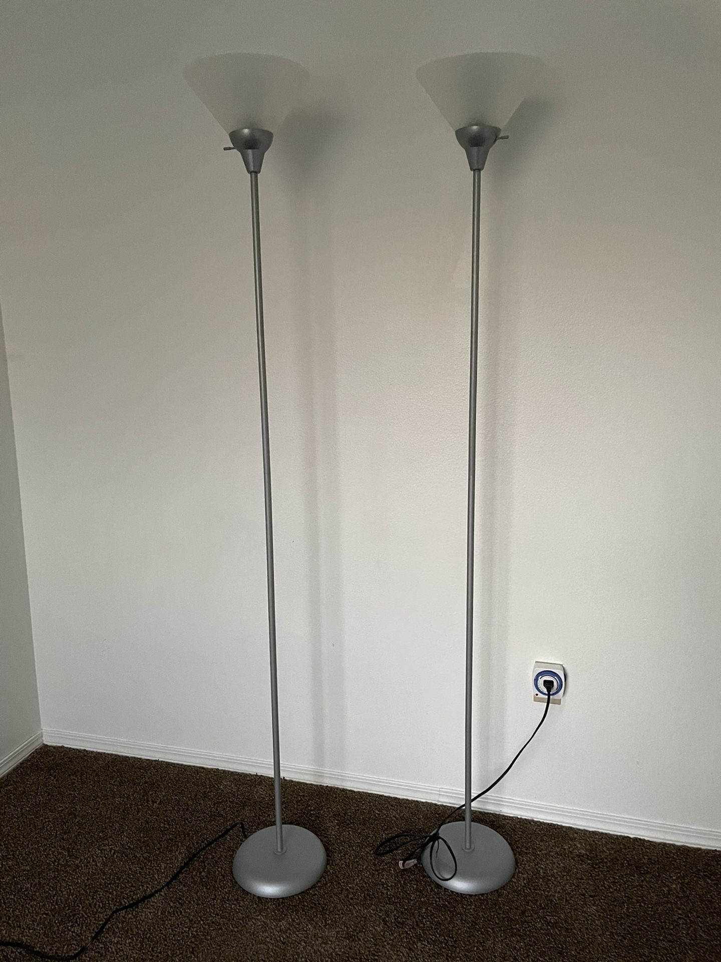 Two Floor Lamps 