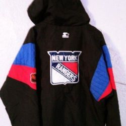 Starter New York Rangers Parka Jacket