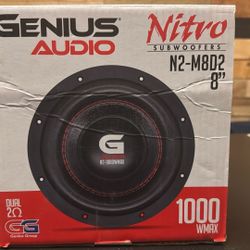 Genius Audio Nitro Subwoofers 