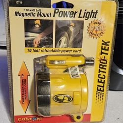 Flash Light Magnetic Mount Power Light by Electro-Tek 10716