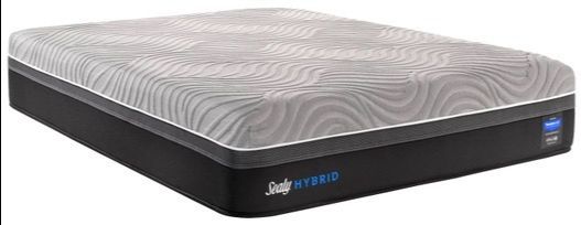 Queen Sealy Posturpedic Mattress- Hybrid- Box Spring & Bed Frame Optional