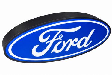 Ford Oval Illuminated Light Box Sign
