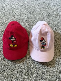 GAP Disney Mickey and Minnie Mouse Hats for Disneyland Cap Hat for size S/M toddlers