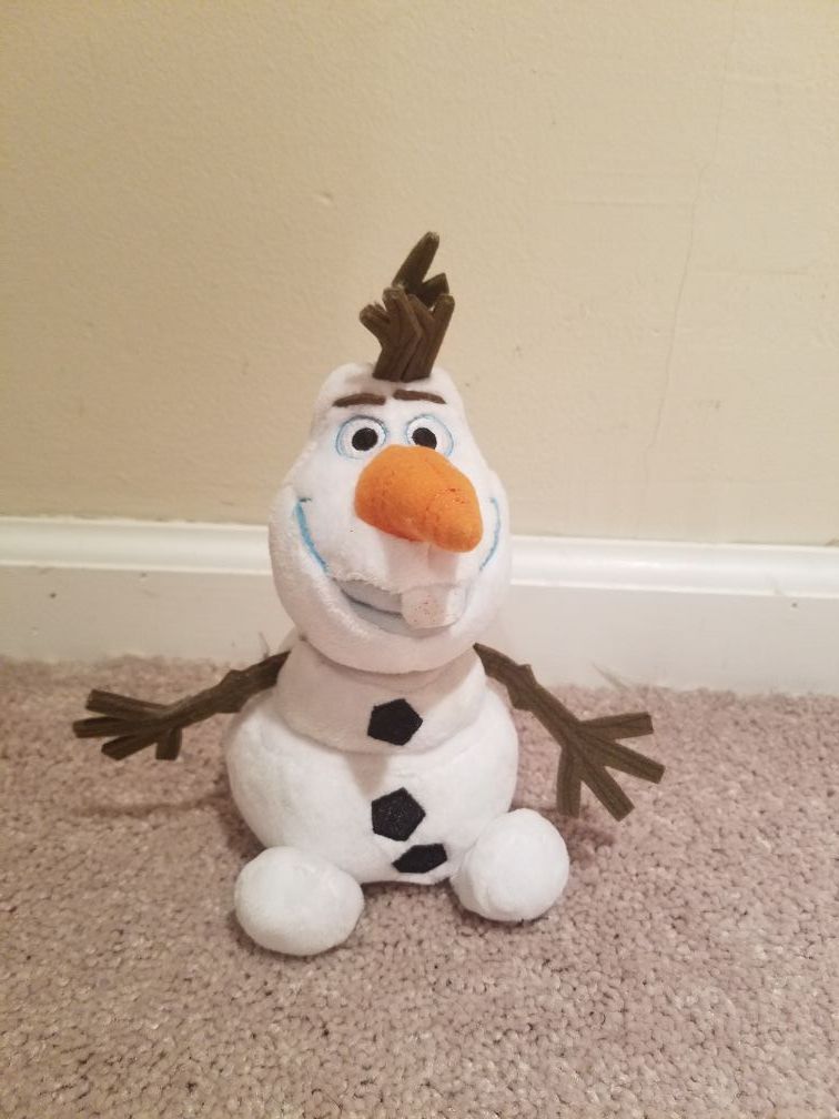 "Frozen" movie "Olaf" doll