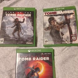 Tomb Raider Complete Trilogy Bundle-xbox 1 (Works On Series X)