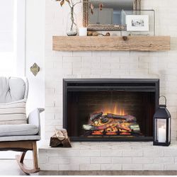 Electric Fireplace Insert With Heater